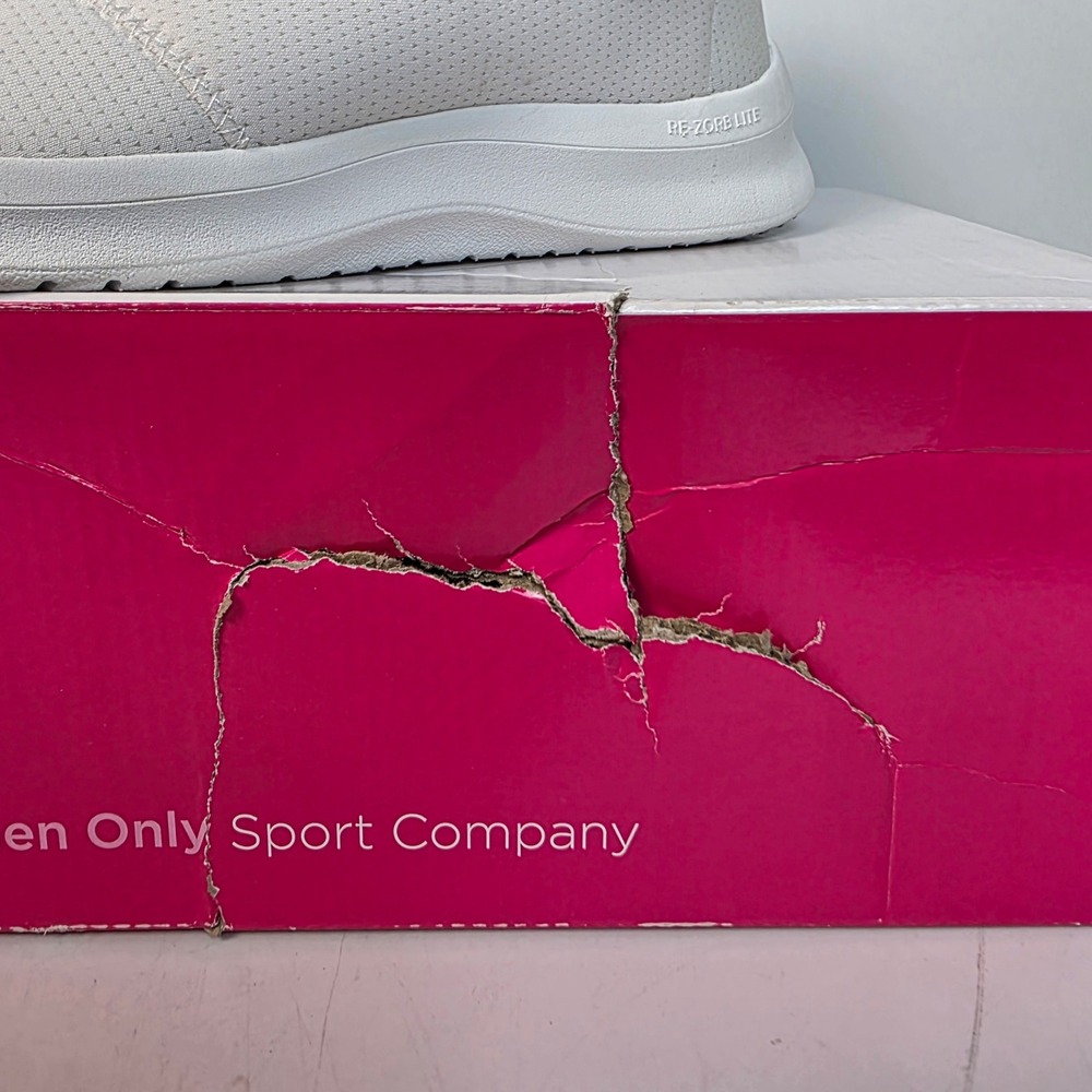 Ryka Renew Slip On Walking Sneakers Womens 7.5 White RE-ZORB LITE New in Box - Picture 9 of 10